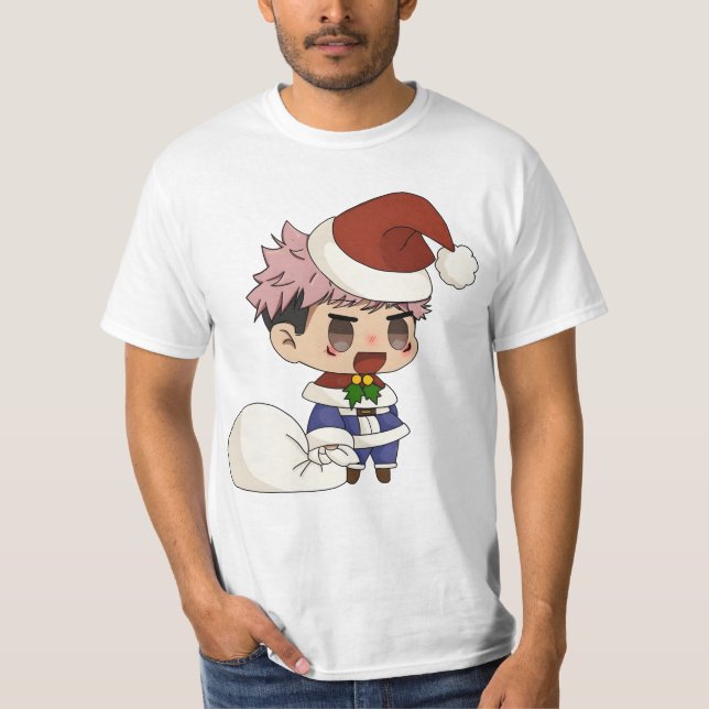 Ryomen Sukuna jul T Shirt (Framsida)