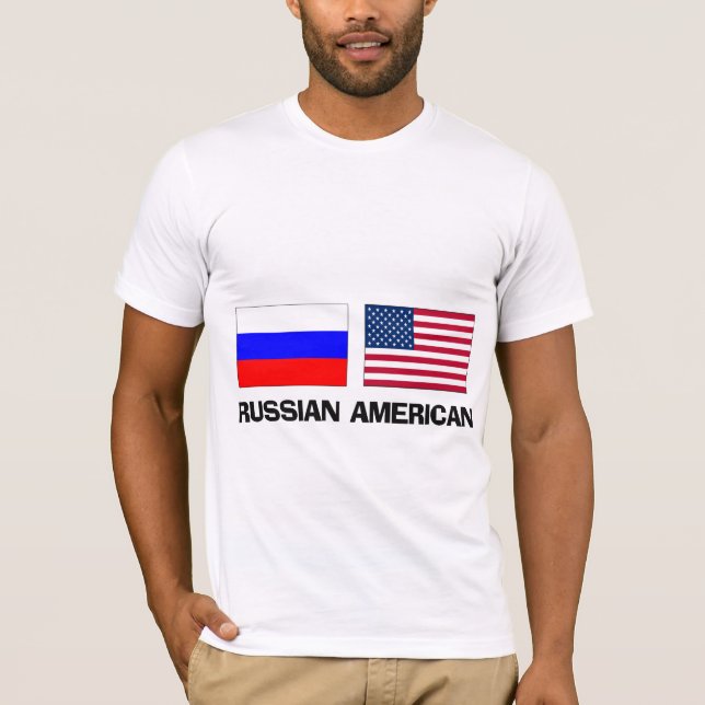 Rysk amerikan tee shirt (Framsida)