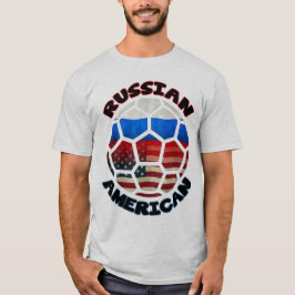 Rysk amerikansk fotbojor t-shirt