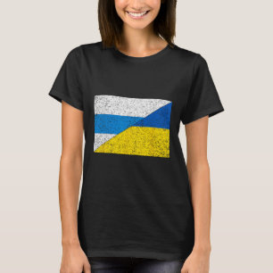 Rysk anti-krigsflagga Ukrainaflagga Net Voyne No T Shirt
