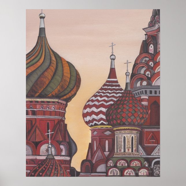 Rysk arkitektur poster (Framsidan)
