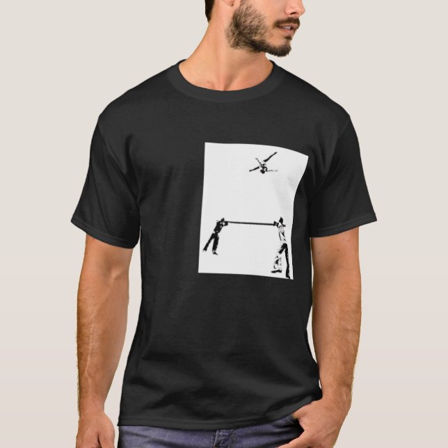 Rysk Bar rolig pojke T Shirt (Framsida)