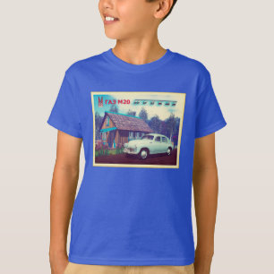 Rysk bil och diacha tee shirt