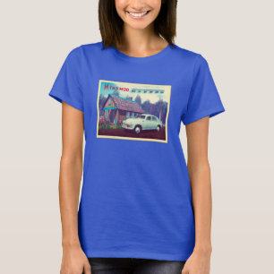 Rysk bil och diacha tee shirt