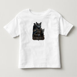 Rysk Blå Ädel Odins Katt T Shirt