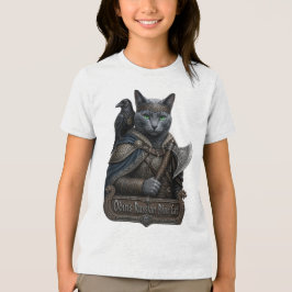 Rysk Blå Ädel Odins Katt T Shirt