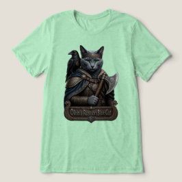 Rysk Blå Ädel Odins Katt T Shirt