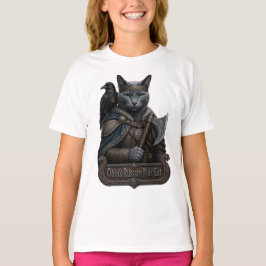 Rysk Blå Ädel Odins Katt T Shirt