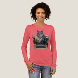 Rysk Blå Archimedes Katt T Shirt