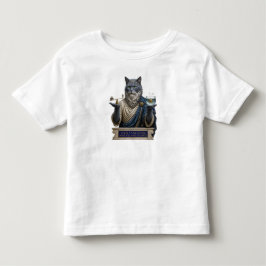 Rysk Blå Archimedes Katt T Shirt