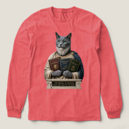 Rysk blå Aristoteles-katt T Shirt