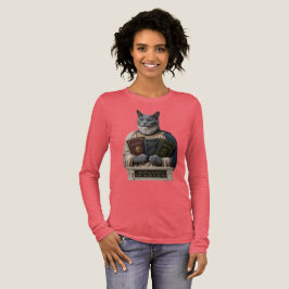 Rysk blå Aristoteles-katt T Shirt