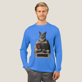 Rysk blå Aristoteles-katt T Shirt