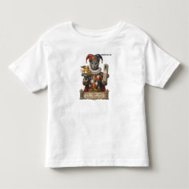 Rysk Blå Arlequin Katt T Shirt