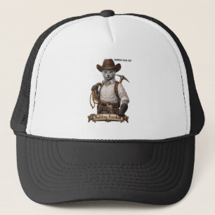 Rysk blå cowboykatt – Bygger frihet Keps