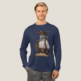 Rysk blå cowboykatt – Bygger frihet T Shirt