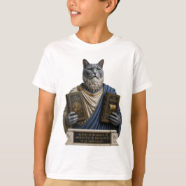 Rysk blå homer katt t shirt