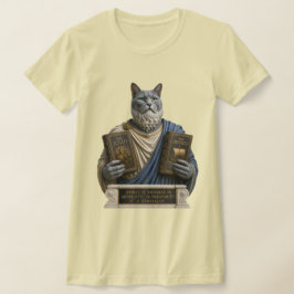 Rysk blå homer katt t shirt