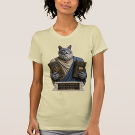 Rysk blå homer katt t shirt