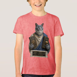Rysk blå homer katt t shirt