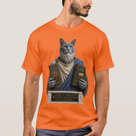 Rysk blå homer katt t shirt