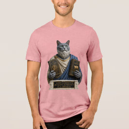Rysk blå homer katt t shirt