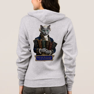 Rysk Blå Immanuel Kant Katt T Shirt