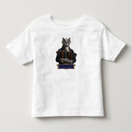 Rysk Blå Immanuel Kant Katt T Shirt