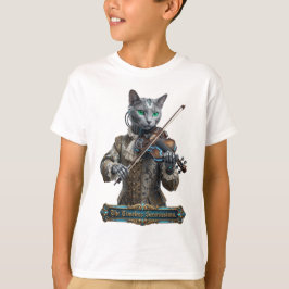 Rysk Blå Katt Av Den Tidlösa Serenissima T Shirt