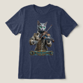 Rysk Blå Katt Av Den Tidlösa Serenissima T Shirt