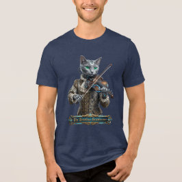 Rysk Blå Katt Av Den Tidlösa Serenissima T Shirt