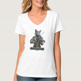 Rysk Blå Katt Av Den Tidlösa Serenissima T Shirt