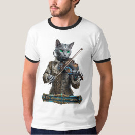 Rysk Blå Katt Av Den Tidlösa Serenissima T Shirt