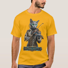 Rysk Blå Katt Av Den Tidlösa Serenissima T Shirt