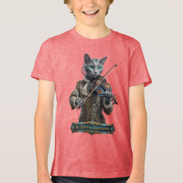 Rysk Blå Katt Av Den Tidlösa Serenissima T Shirt