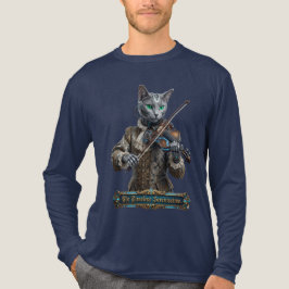 Rysk Blå Katt Av Den Tidlösa Serenissima T Shirt