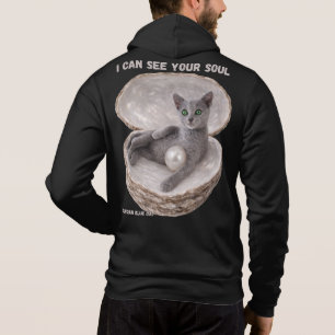 Rysk blå katt - Jag kan se din själ T Shirt