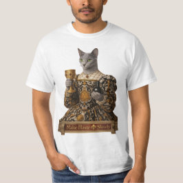 Rysk Blå Lucrezia de Médici Katt T Shirt