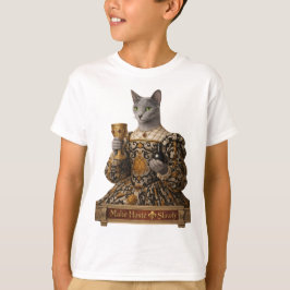 Rysk Blå Lucrezia de Médici Katt T Shirt