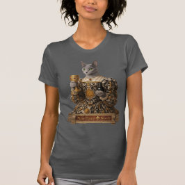 Rysk Blå Lucrezia de Médici Katt T Shirt