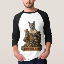 Rysk Blå Lucrezia de Médici Katt T Shirt
