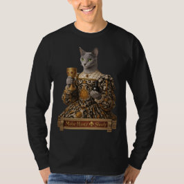 Rysk Blå Lucrezia de Médici Katt T Shirt