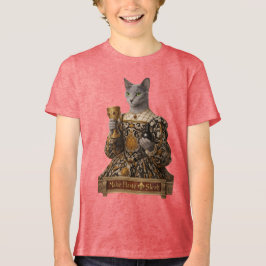 Rysk Blå Lucrezia de Médici Katt T Shirt
