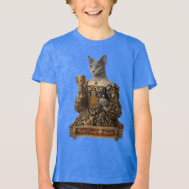 Rysk Blå Lucrezia de Médici Katt T Shirt