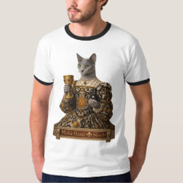 Rysk Blå Lucrezia de Médici Katt T Shirt