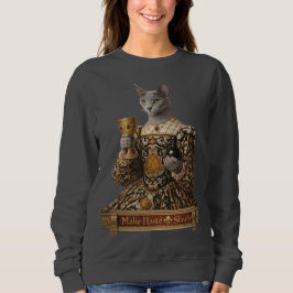 Rysk Blå Lucrezia de Médici Katt T Shirt