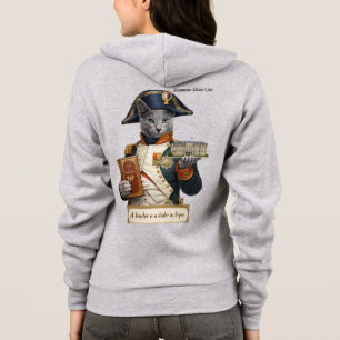 Rysk Blå Napoleon Bonaparte Katt T Shirt