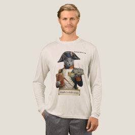 Rysk Blå Napoleon Bonaparte Katt T Shirt