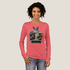 Rysk Blå Plato Katt T Shirt