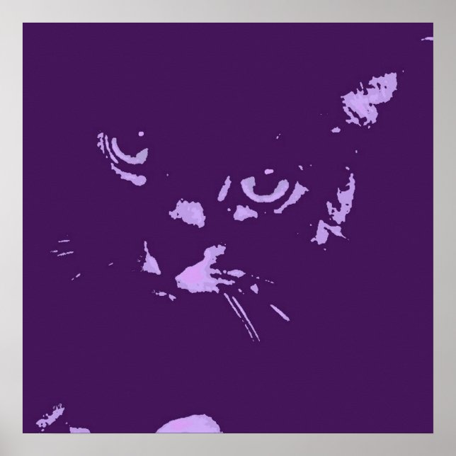 Rysk blå poppart poster (Framsidan)